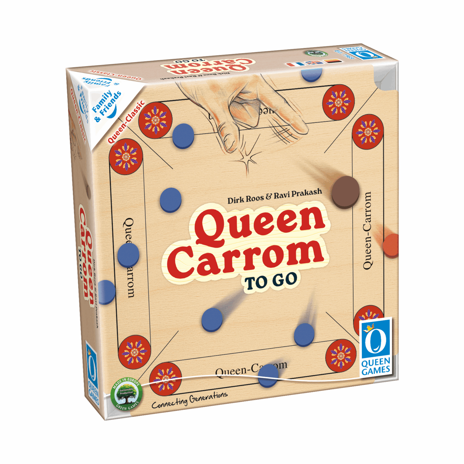 Queen Carrom - To Go
