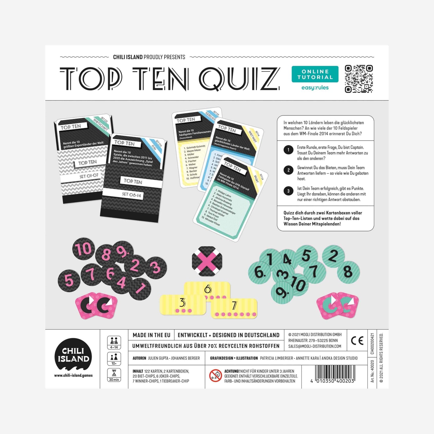 Top Ten Quiz
