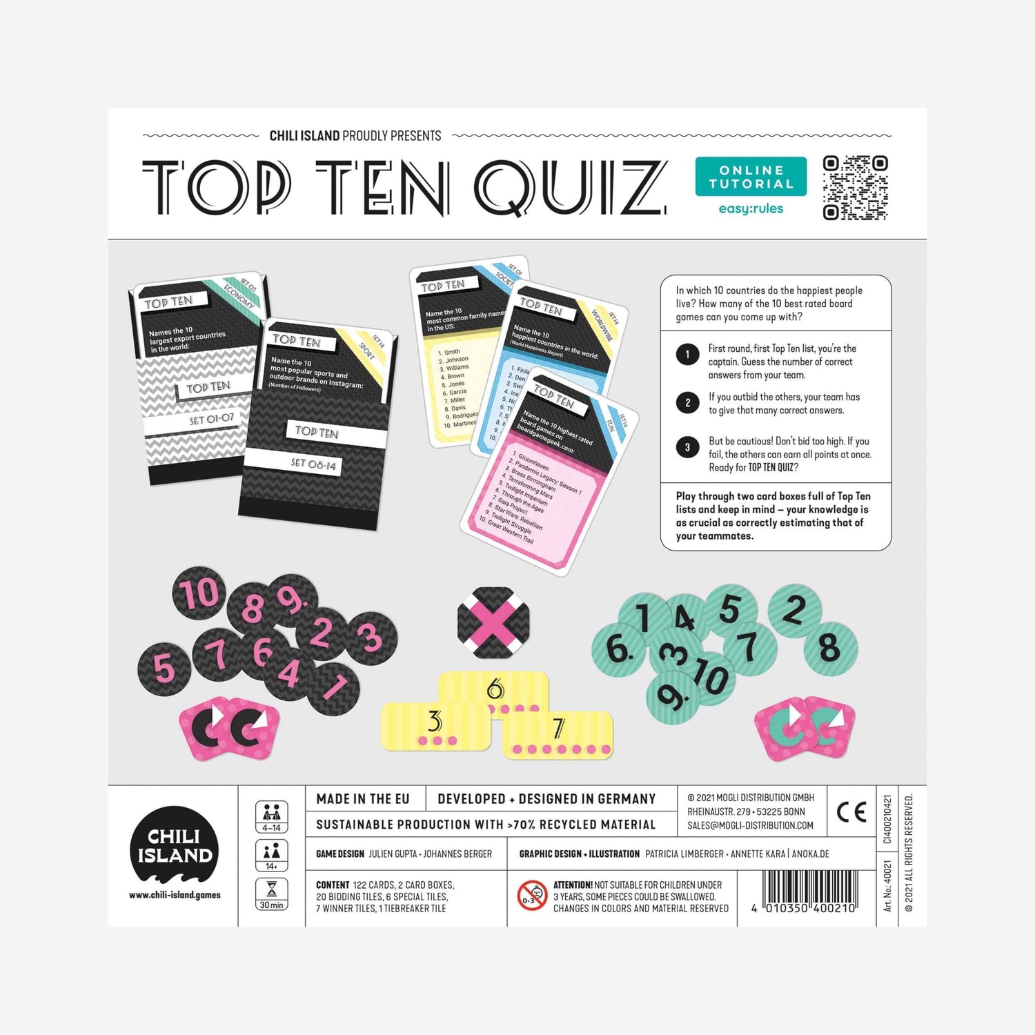 Top Ten Quiz
