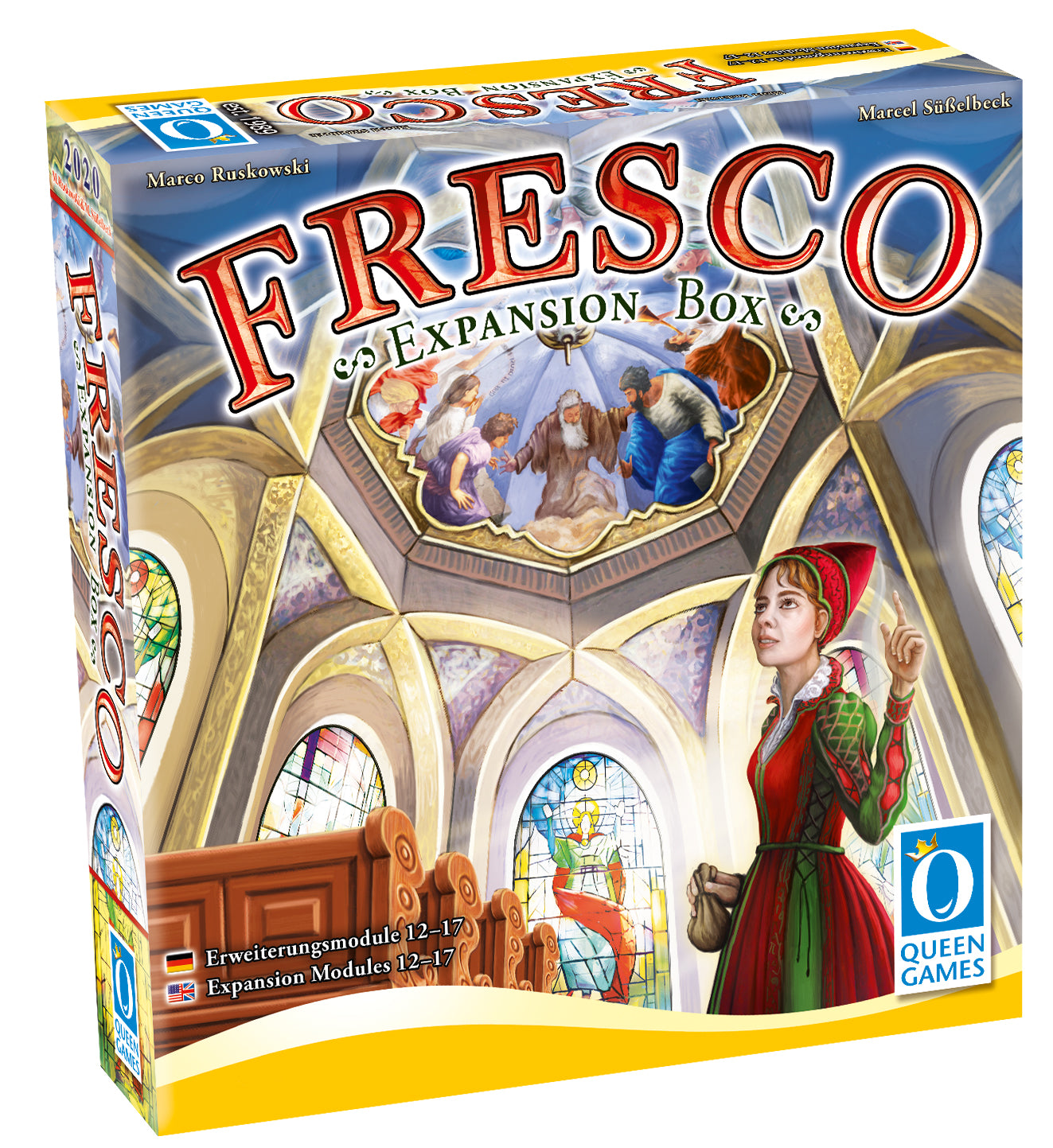 Fresco Big Box Board Game with Expansion fashion Box