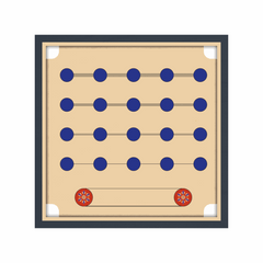 Queen Carrom - To Go Deluxe