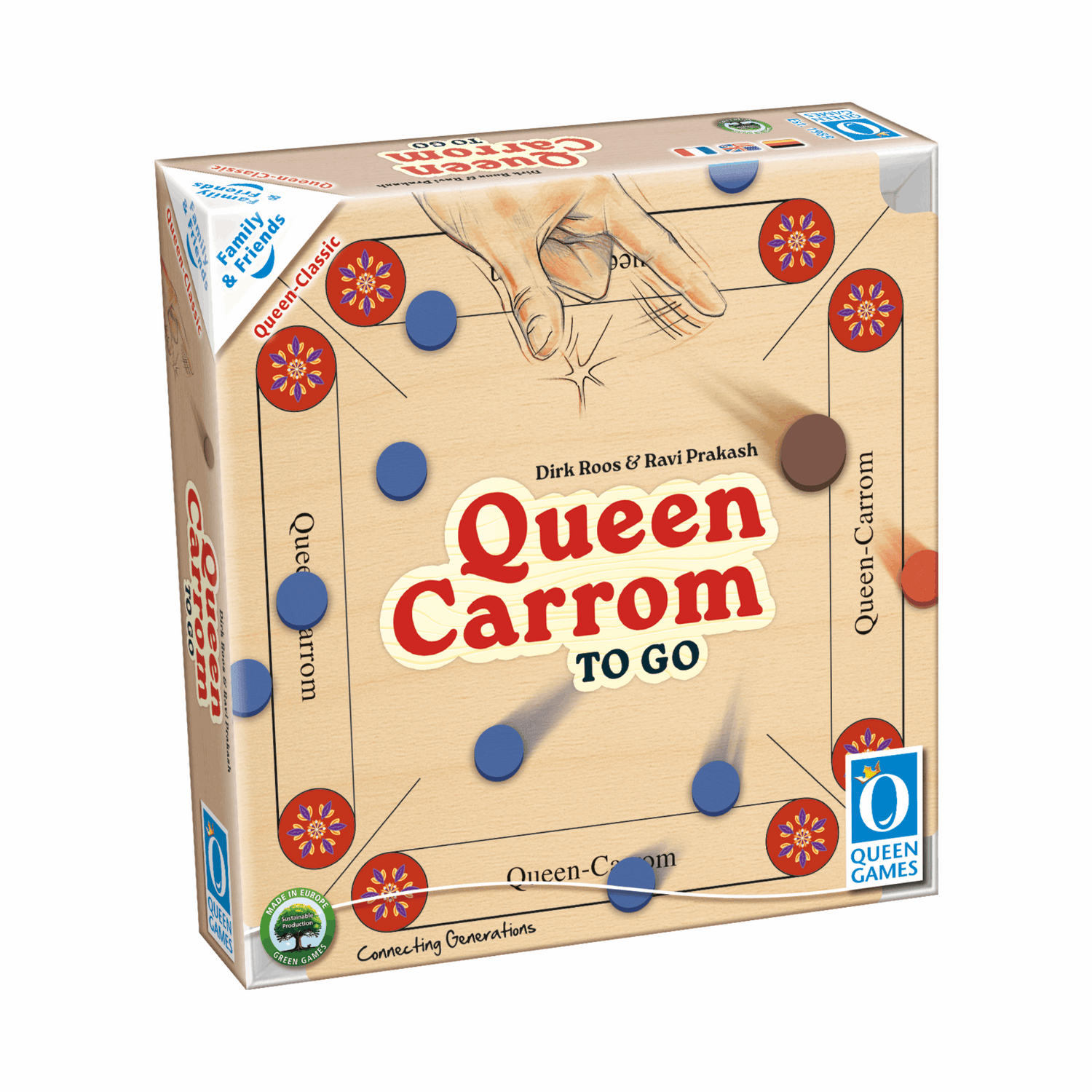 Queen Carrom - To Go