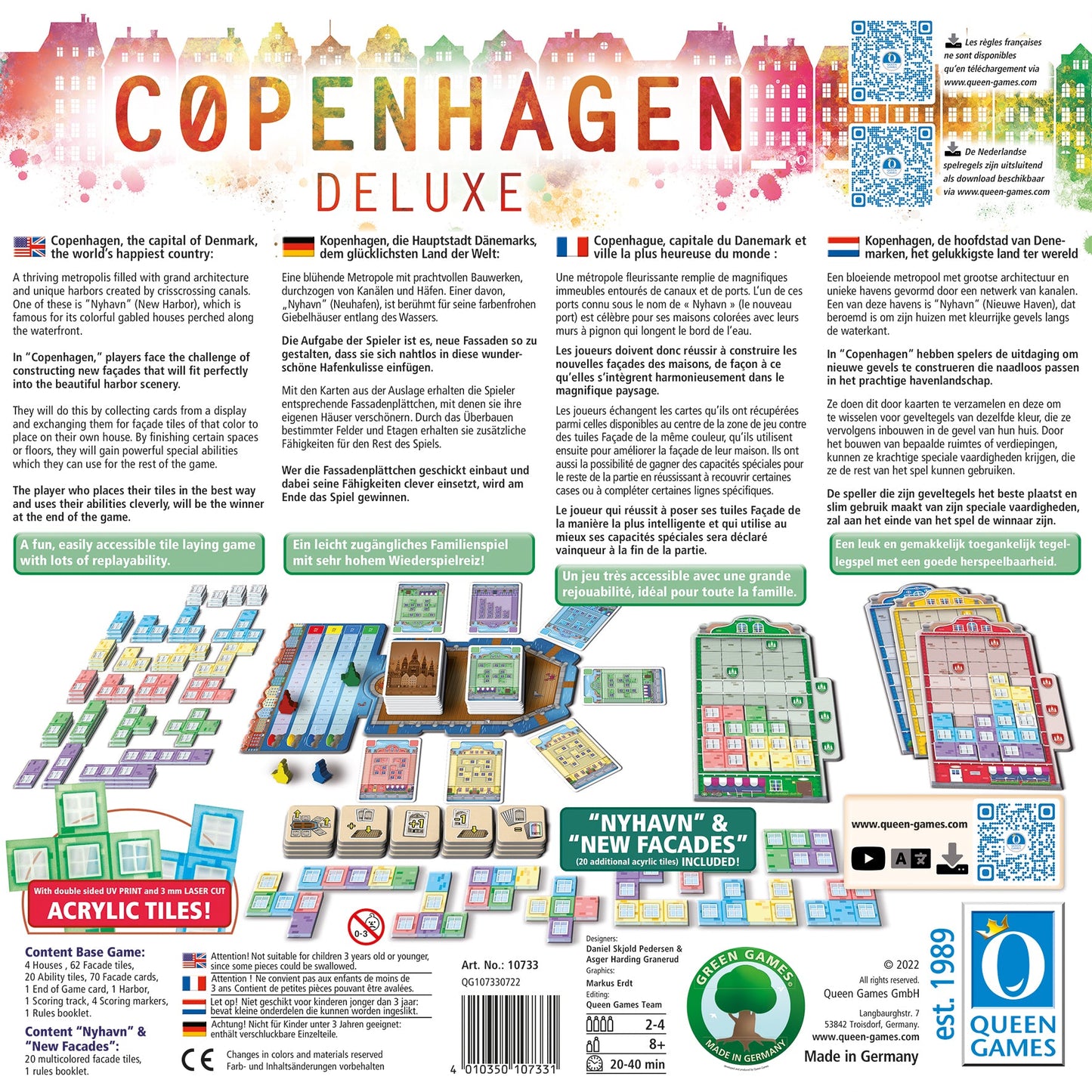 Copenhagen Deluxe Edition Back Cover Text
