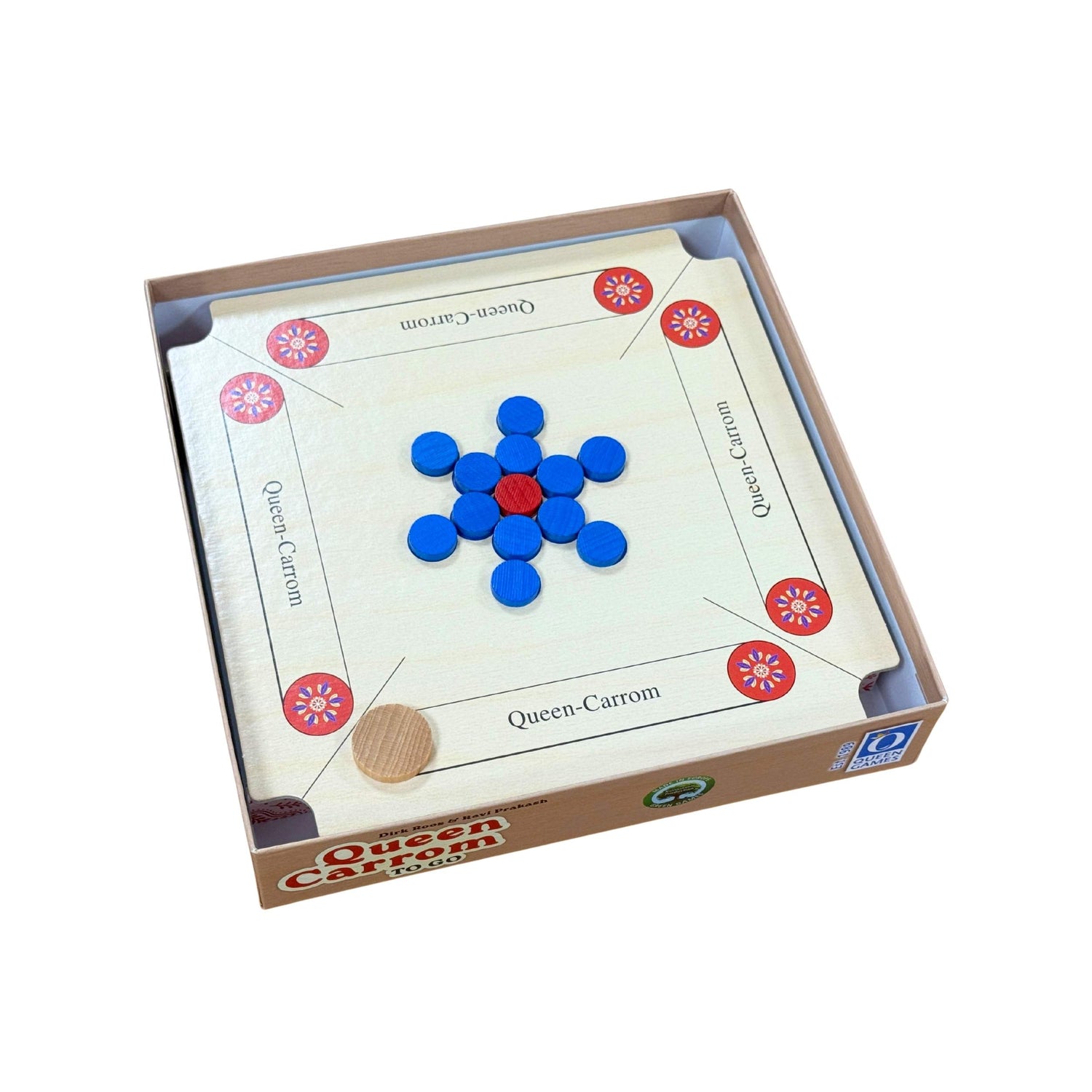 Queen Carrom - To Go