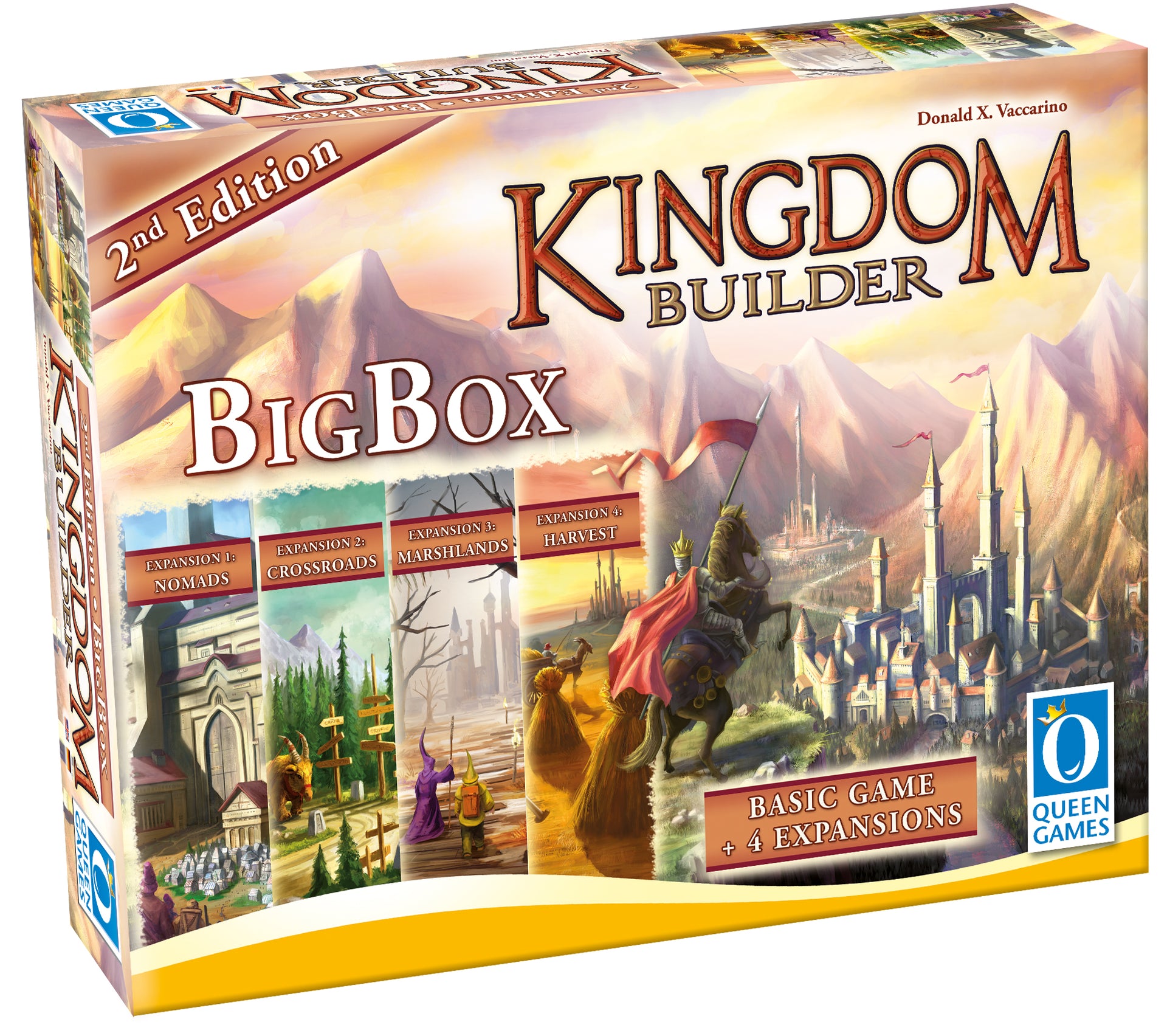 Купить игру kingdom. Настольная игра Kingdom. Kingdom Builder настольная игра. Kingdom Builder: big Box. The Builders настольная игра.