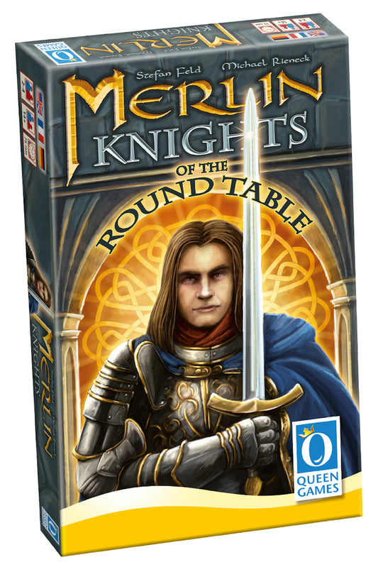3D graphic of the Merlin - Expansion 2 game box.