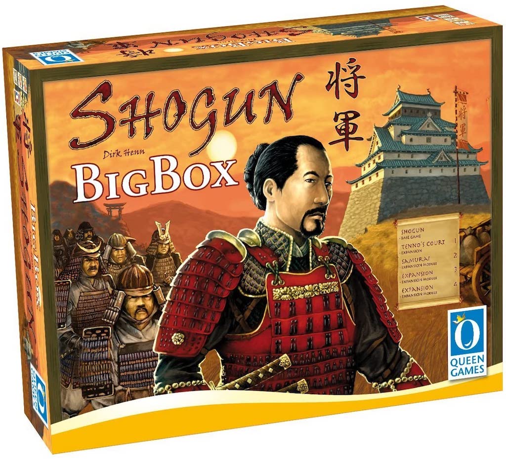3D graphic of the Shogun - BigBox game box.